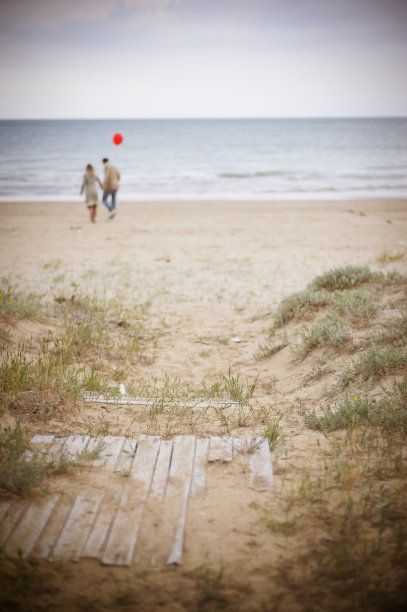 在海滩上订婚图片下载