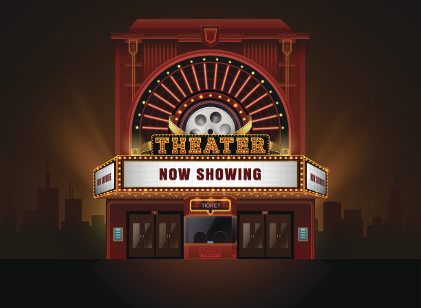 剧场影院建设素材图片