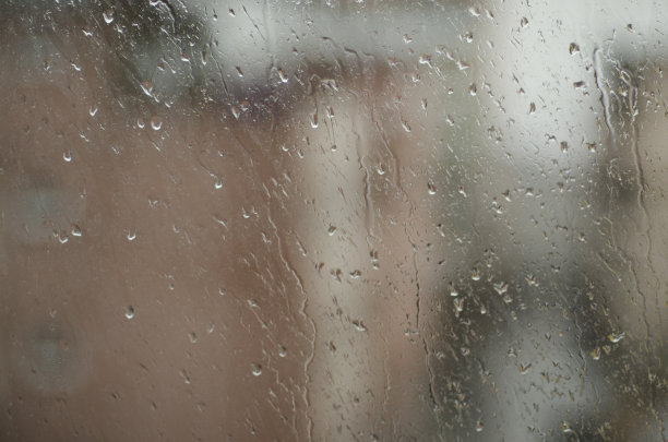 多雨的玻璃图片下载