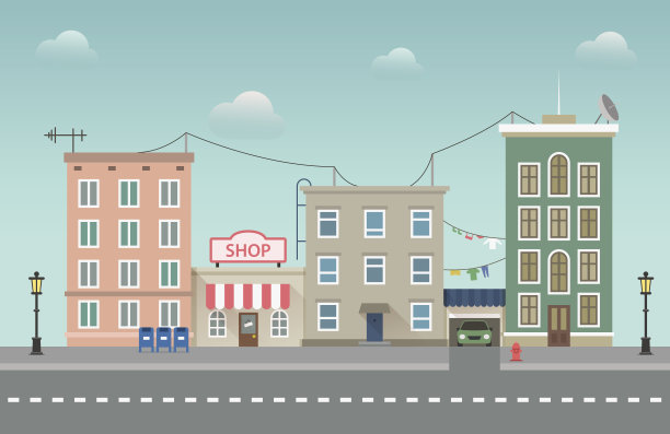 街道图片素材ID：134517982