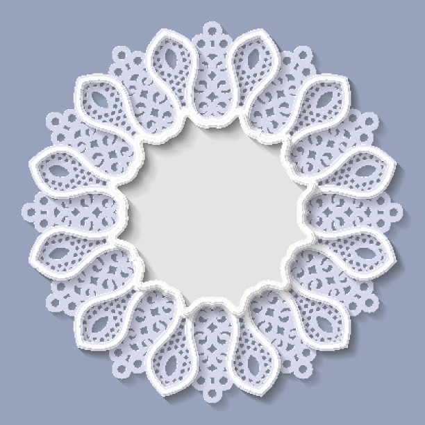 3D圆形框架，装饰物图片下载