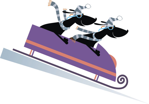 狗雪橇比赛图片下载