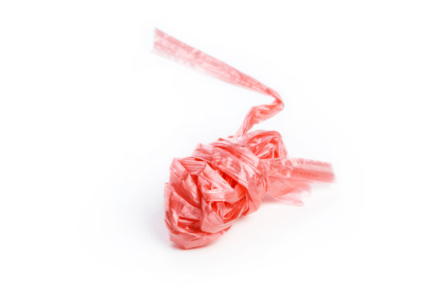 红色塑料绳子图片下载