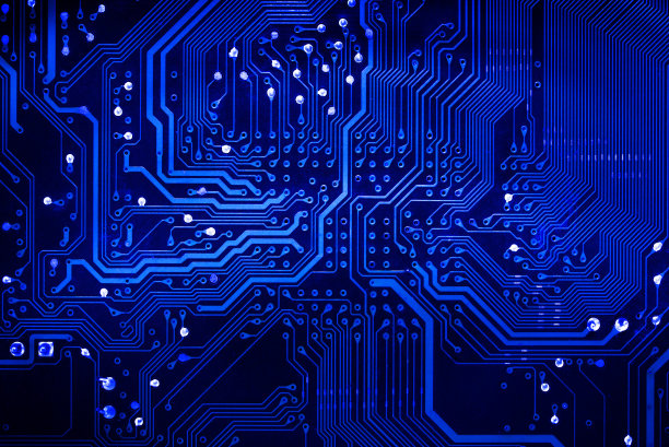 关闭计算机图形主板电路板图片下载