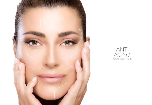 美容美容Spa女人。手术和抗衰老的概念图片下载