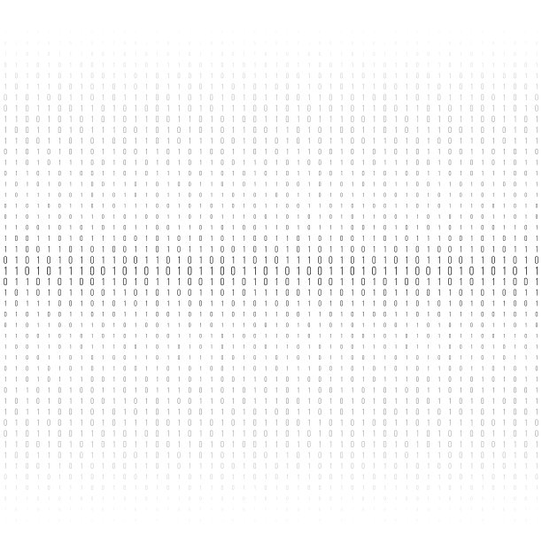 二进制代码黑白背景图片下载