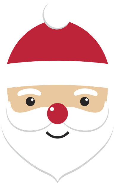 有圣诞老人和拷贝空间的卡片图片下载