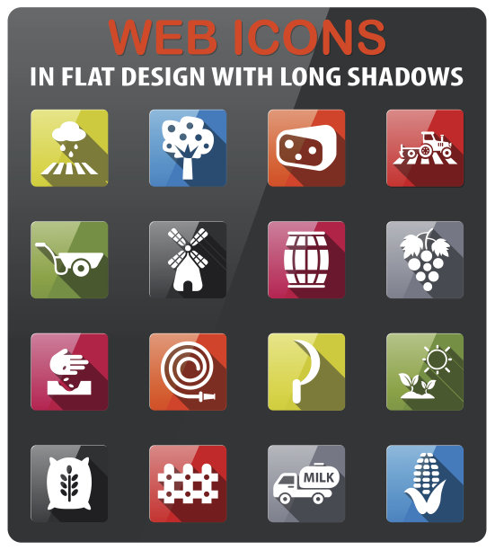 农业图标设置图片下载