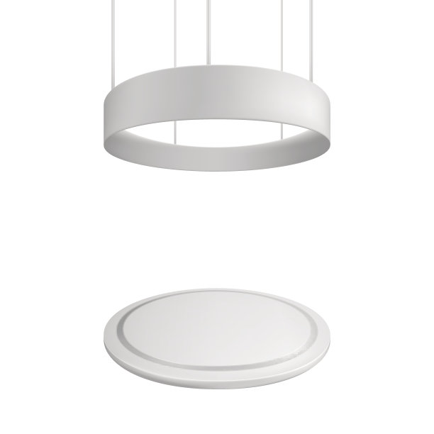 空白展位。插图孤立在白色背景图片下载