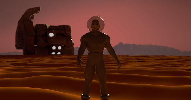 人类在火星上寻找水源图片下载