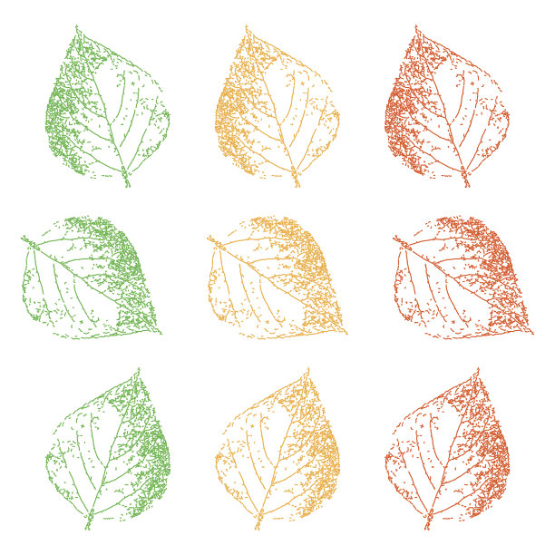 叶子和叶子。叶。图形绘制。矢量插图。图片下载