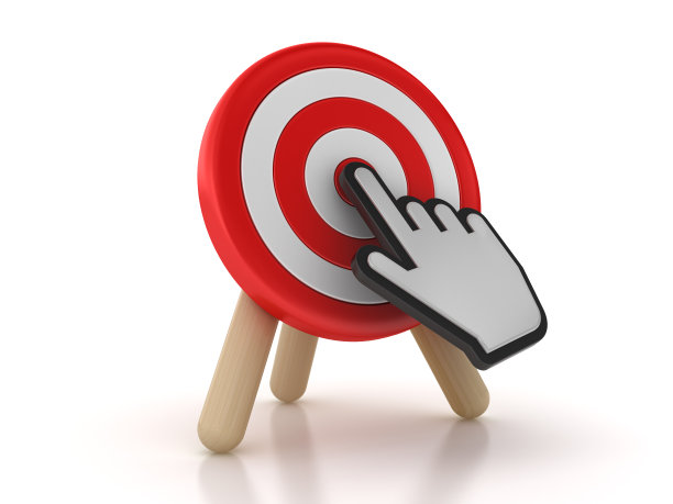 目标与手光标素材图片