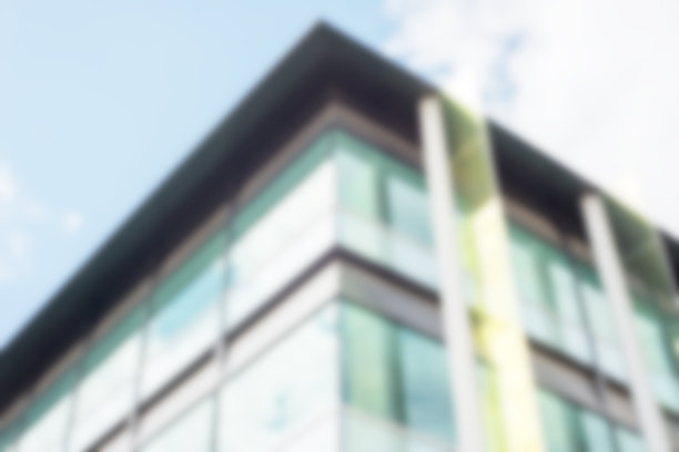 散焦玻璃办公建筑背景图片下载