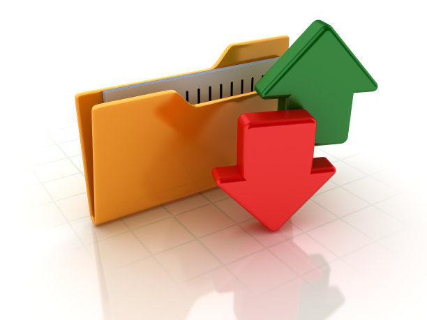 带箭头的电脑文件夹图片下载