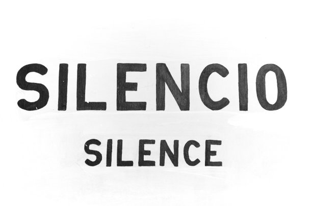 沉默区域招牌图片下载