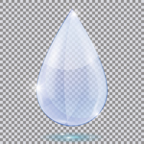 透明的水滴图片下载