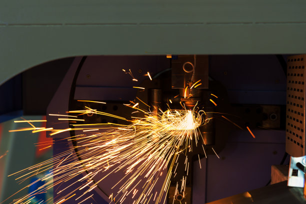 高精度数控激光切割金属板材和金属管图片下载