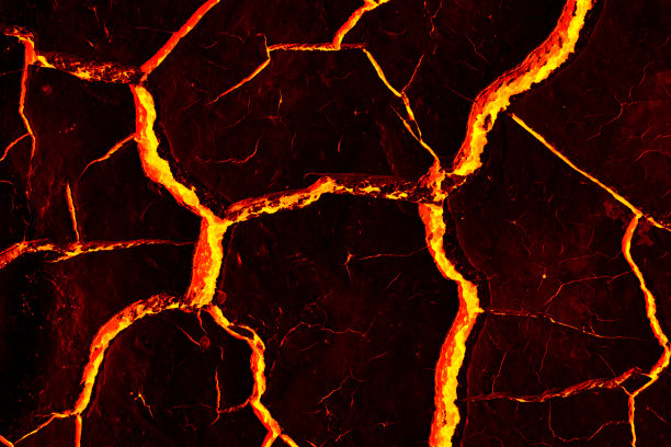 熔岩的表面。背景。图片下载