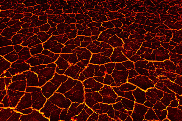 熔岩的表面。背景。图片下载