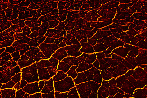 熔岩的表面。背景。图片下载