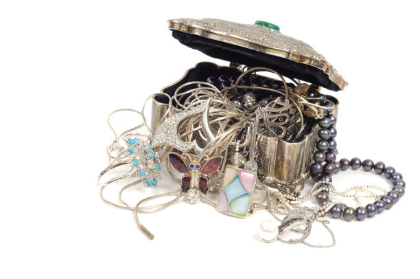 装有珠宝的宝箱图片下载