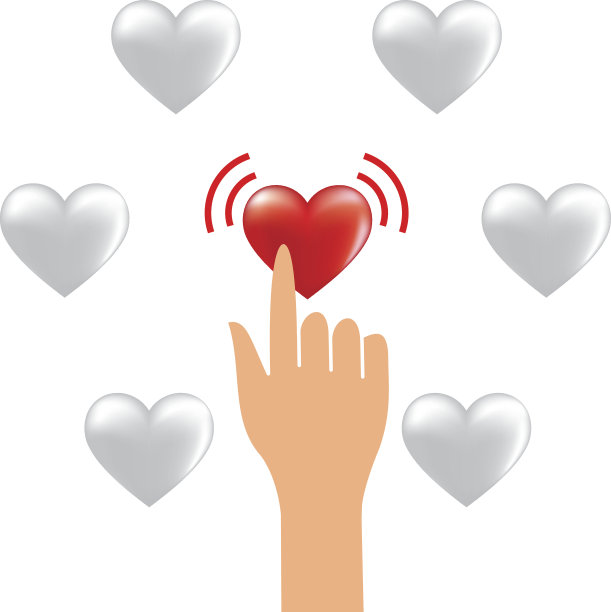 手按红心图片下载