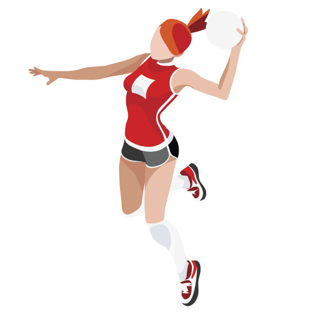 手球运动等距3D矢量插图素材图片