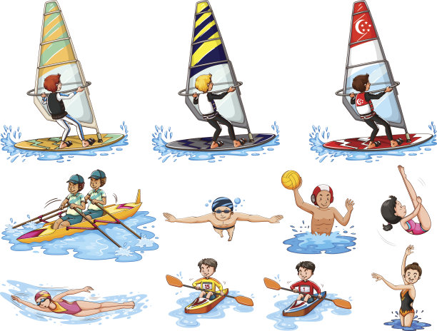 水上运动套装图片下载