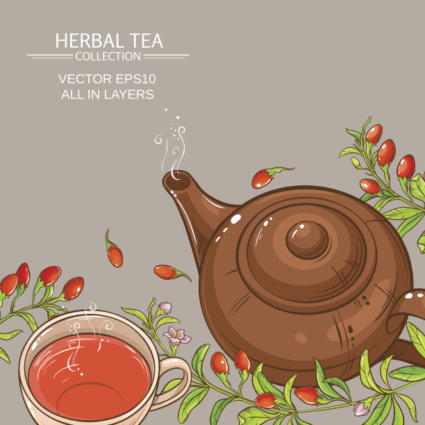 草药矢量图素材ID：134810920