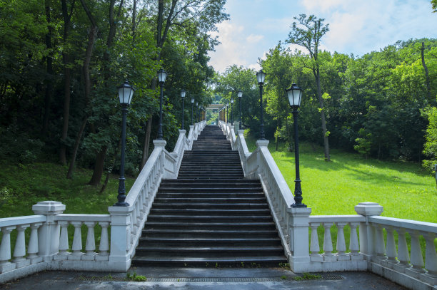 通往马格德堡权利大厦的楼梯图片下载