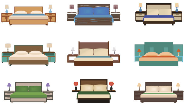 睡觉矢量图素材ID：134828158