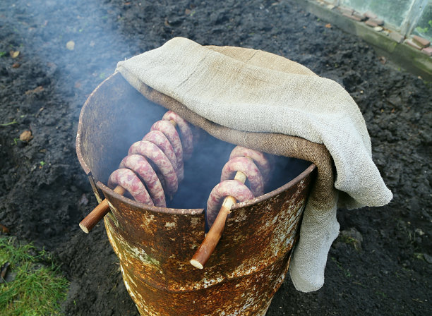 自制的熏制房图片下载