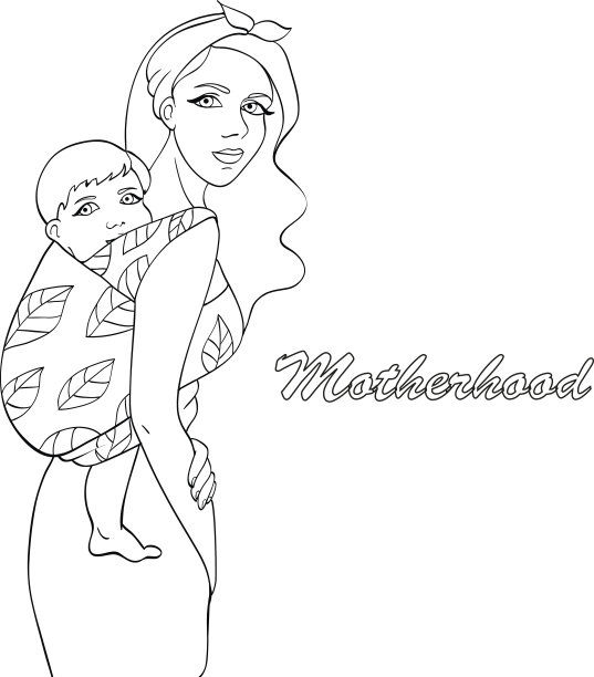 涂色书妈妈4图片下载