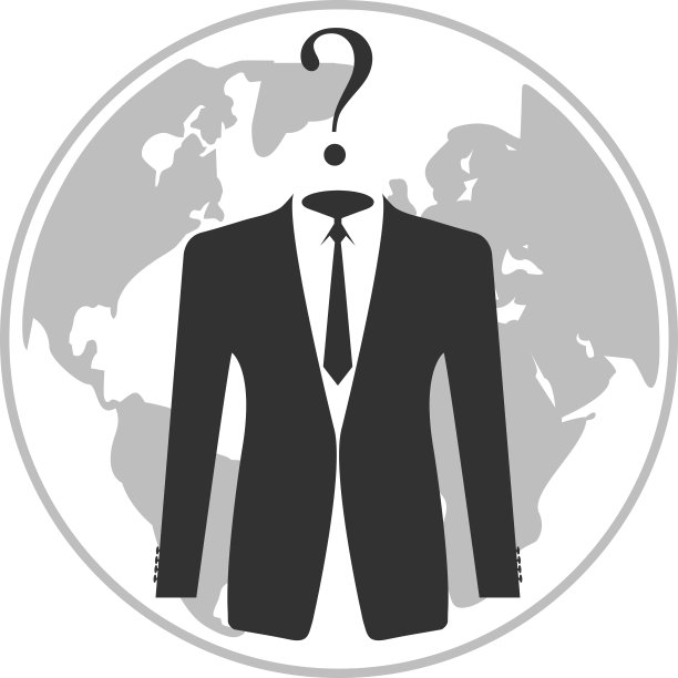 带有问号头的商人图片下载