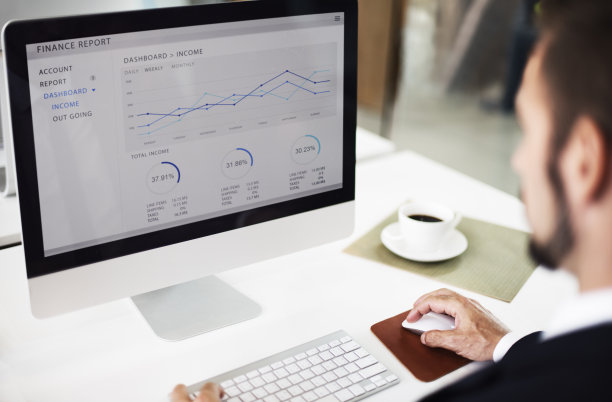 商人工作仪表盘策略研究概念图片下载