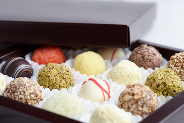 盒装松露巧克力图片下载