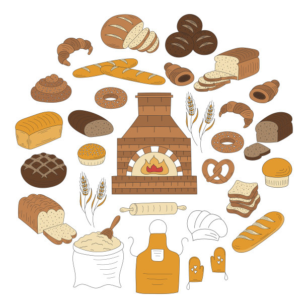 食物矢量图素材ID：134872732