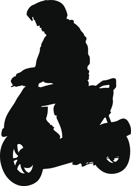 滑板车和人图片下载