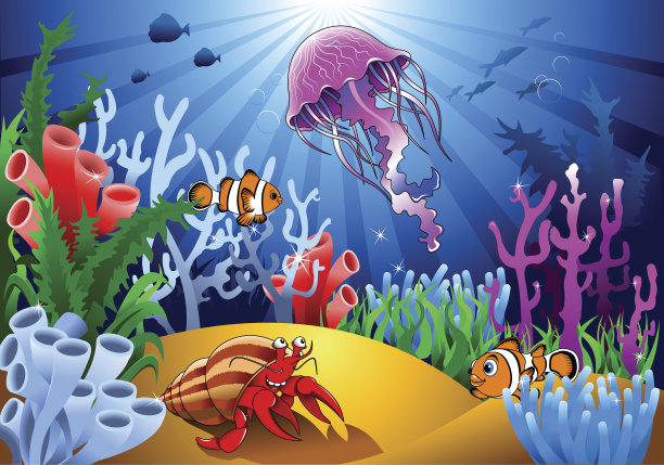 神奇的海底世界图片下载