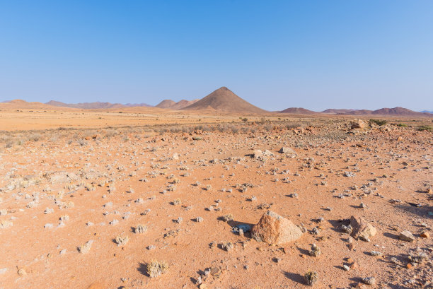 多彩的纳米布沙漠图片下载