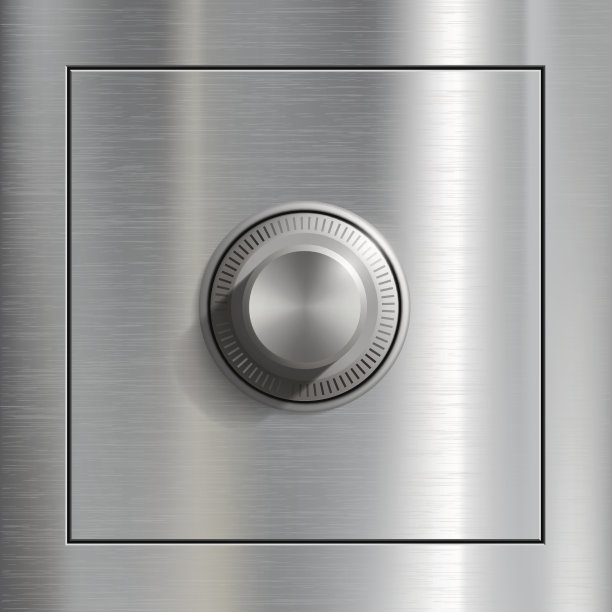 存款箱。钢门。股票向量。图片下载