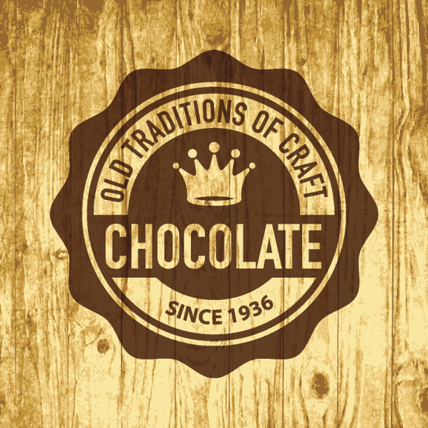 巧克力标签图片下载