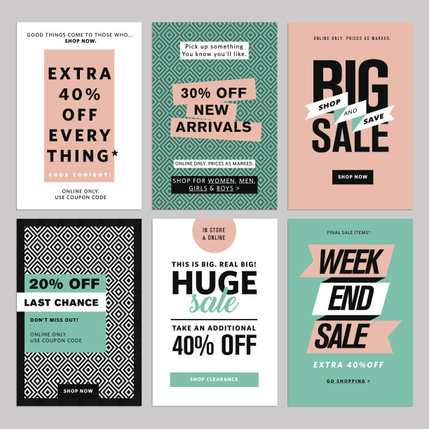 社交媒体横幅包图片下载