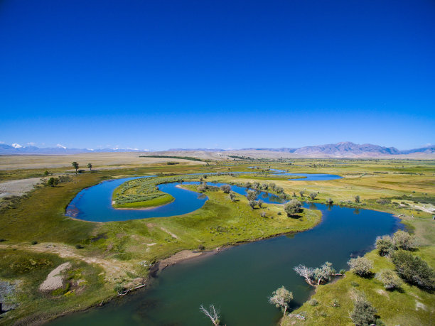 山河鸟瞰图图片下载