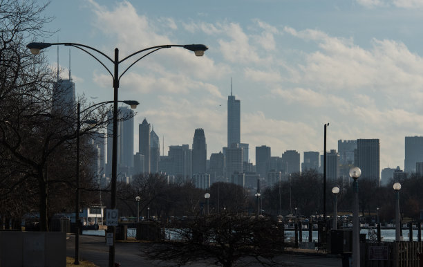 芝加哥天际线图片下载