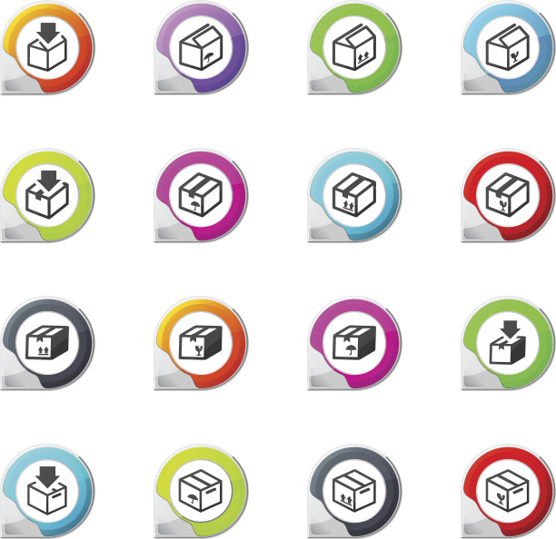 简单的图标设置框图片下载