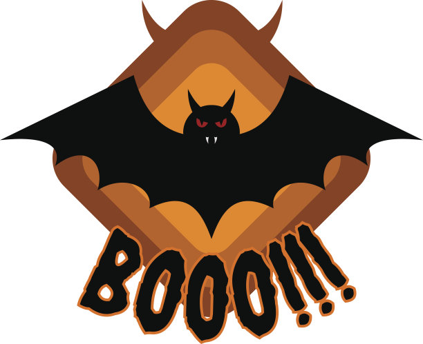 万圣节徽章或标签图片下载