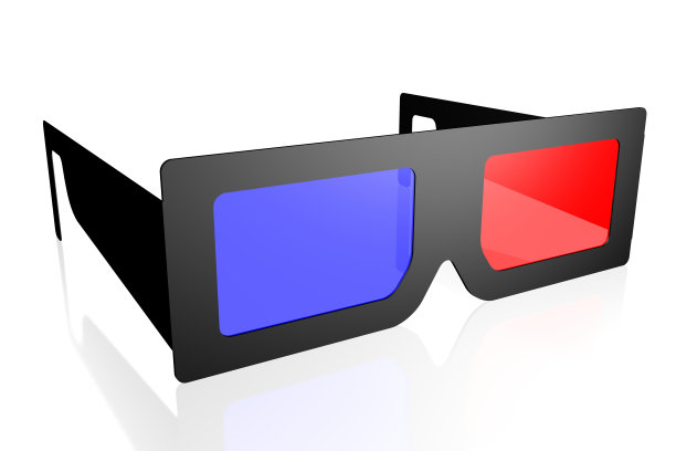 3D眼镜，电影概念图片下载