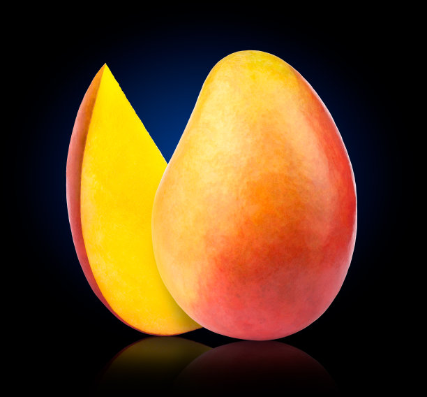 芒果切片分离图片下载