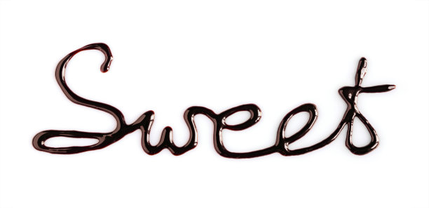 “甜”字是巧克力写的图片下载